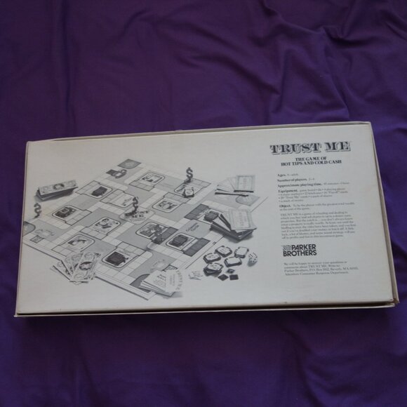 Vintage 1981 Parker Brothers Trust Me Board Game 2-4 Players Ages 4 to Adult - Picture 5 of 16